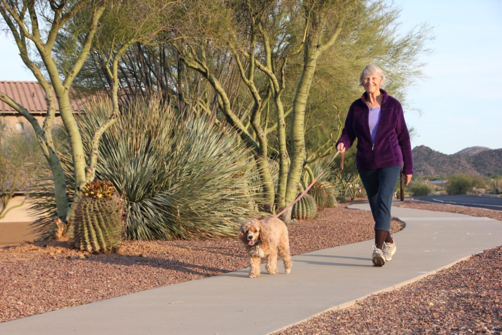Splendido resident taking regular walks Splendido